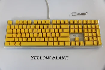 108/87 Nøgler Tykkere PBT Blank Keycap Høj slidstyrke OEM-Profil Tasterne For Cherry MX Switches Mekanisk Tastatur