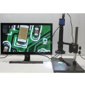 1080P Fuld HD HDMI USB-Industrielle Mikroskop-Kamera, Mobiltelefon Bord Vedligeholdelse Laboratorium Ansøgning PCB-Inspektion