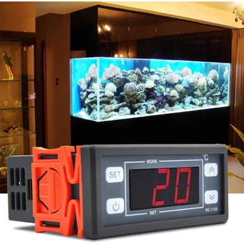 10A 250V Digital termostat for akvariet