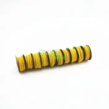 10rolls/lot-1.5mm2 0-9 Antal Rør Kabel-Markør Farverige Mark Wire Markører