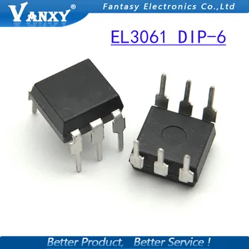 10STK EL3061 DIP6 MOC3061 DIP nye og originale IC