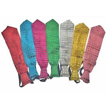 10stk fabrik Kvinde Mand Pailletter LED Hals uafgjort Lys Op Bow Tie Blinkende Bånd Fødselsdag Part Forsyninger Bryllup Jul