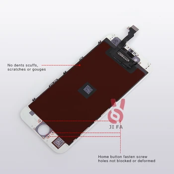 10STK Kvalitet AAA Sikre, at Alle Test Til iPhone 6 6G LCD-Skærmen Digitizer Touch-Skærm, Glas Montering Kold Ramme