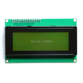 10stk LCD-Bord 2004 20*4 LCD-20X4 5V IIC/I2C/TWI gul-grøn skærm LCD2004 display LCD-modul