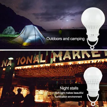 10stk LED pærer 3W 5W 7W 9W 12W LED Pære 12V 5730SMD Camping Jagt Udendørs Lys LED Lampada Ampul Bombilla