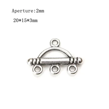 10stk/lot 20*13mm Smykker Stik Metal af Høj Kvalitet, Tilbehør DIY Smykker at Gøre med at Finde Komponenter