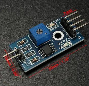 10stk/masse 3.3-5V Regn Regndråber Detection Sensor Regn Modul Vejr Luftfugtighed sensor Modul Til Arduino