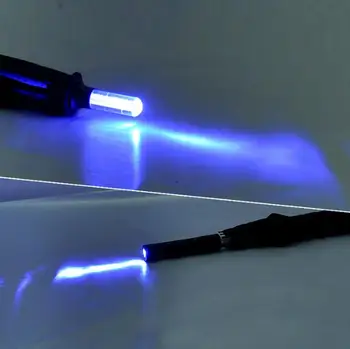 10stk/masse Cool Blade Runner Lys Sabel LED Flash Light Paraply steg paraply flaske paraply Lommelygte Nat Vandrere SN1006