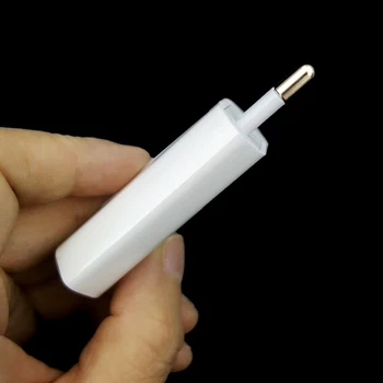 10STK/Masse EU Stik Hvid Farve Væggen USB-Oplader Til iPhone 8 Pin Opladning Kabel + Oplader Adapter Til Apple iPhone 6 7 Plus 5S 5