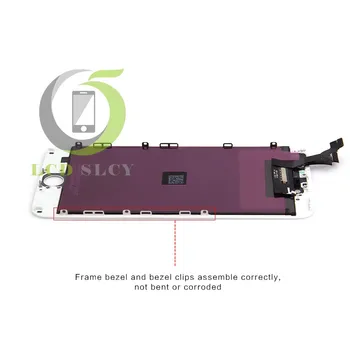 10stk/Masse Gratis Shopping INGEN Døde Pixel Kvalitet AAA Til iPhone 6 Plus LCD-Skærm Touch screen Digitizer Assembly