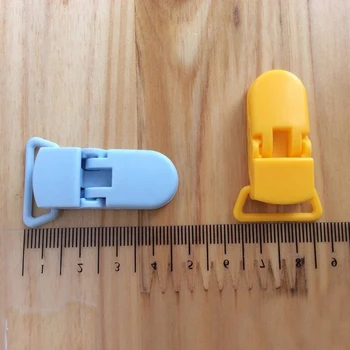 10stk Plastik Baby Pacifier Klip Holder Sut Mam Dummy Klip 20mm Kæde Sutter Klip for Baby Chupeta