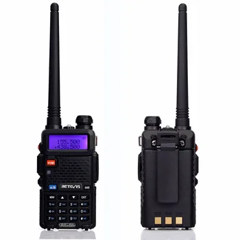 10stk Retevis Walkie Talkie RT5R VHF UHF Radio Station 128CH VOX FM-Frekvens Bærbare cb Radio Hf-Transceiver, Walkie-Talkie