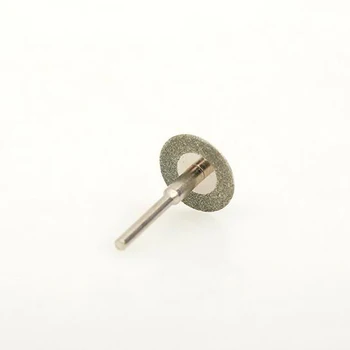 10stk/set-Diamant-skæreskiver Mini slibeskive savklinge Til Roterende Værktøjer Dremel Sten, Blade+2stk Dorne spiralbor