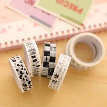 (10stk/Sæt) Nye Udskrivning af PVC Tape Kontor Selvklæbende Scrapbooking Værktøjer Kawaii Dekorative God Jul Søde Håndværk Gave