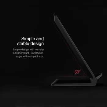 10W Hurtigt Qi Trådløse Oplader station holder NILLKIN til iPhone X/8/8 Plus for Samsung S8/S8 Plus qi trådløse oplader bærbare