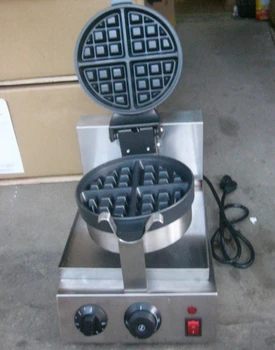 110/220V Non-Stick Kommercielle Roterbar Ævle Maker Rustfrit Stål Multifunktionelle Elektriske Vaffeljern Muffin Scone Maskine
