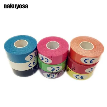 11colors vælge 2.5cmX5m Udøve Terapi Bandage Tape Udendørs Kinesiologi Muskler Pleje Elastisk Terapeutisk Tape Kører, Jogging