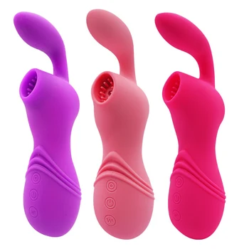 12 Hastighed Vejrtrækning Stimulerende Massageapparat USB-Opladning Sutte Brystvorte Vibrator & Klitoris Sugende Stimulator Kvinde Orgasme sexlegetøj A3
