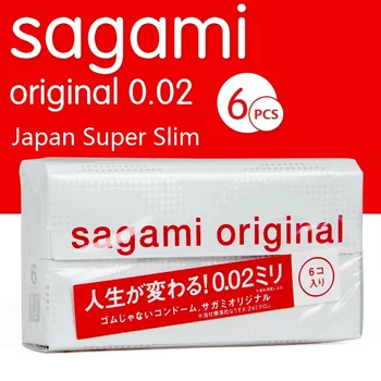 12 stk Lavet i Japan 0.02 mm super tynd som ikke bruger kondom SAGAMI OPRINDELIGE INGEN Gummi, Polyurethan M størrelse 170mm sex