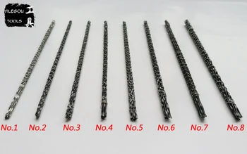 12 Stykker 130mm Saven savklinger Med Spiral Tænder 1#-8# Former Rul Så savklinger Til Træ Plast Metal Skære Skære