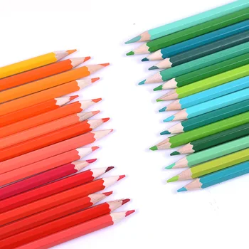 120 farve vandopløselige / fedtet farve føre højt niveau art farve blyant, akvarel maleri blyant hemmelige have malet farve pen