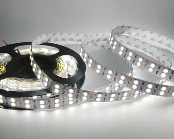 120 Lysdioder/LED Strip m 5050 DC12V høj kvalitet, Fleksibel LED-Lys Dobbelt Række 5050 LED Strip 5m/masse til boligindretning