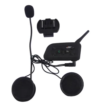 1200M Trådløse Bluetooth-Motorcykel Hjelm Intercom 6 Ryttere Interphone-Headsettet Understøtter Mp3 Musik GPS-1stk Intercomunicador Moto