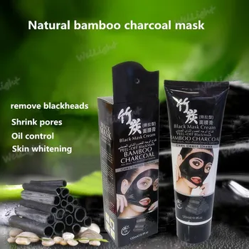 120g/Tube creme til ansigtet sort Maske Snabel Næse Hudorm Remover ansigtsmaske Pore Sæbe Sort Hoved Pore trækul maske rabat