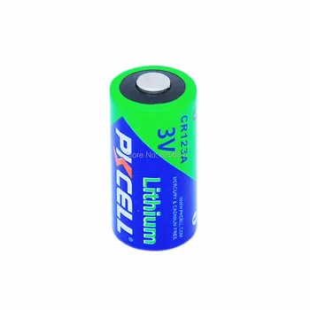 12Pcs 3v lithium batteri CR123A CR17345 med kapacitet 1500mAh Lithium MnO2 primære Batterier i nye PVC