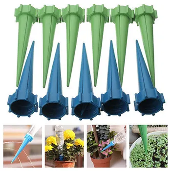 12Pcs Automatisk Vanding Vanding Spike Høj Kvalitet Haven Plante, Blomst Drop Sprinkler For Plante Vanding Værktøjer Tilfældig Farve