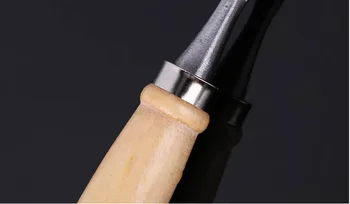 12pcs professionel/set Wood Carving Værktøj legering blade høj hårdhed Håndværk Gravering Kniv sæt til at Skære træ Mejsel Knive