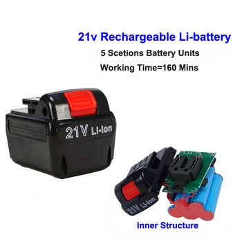 12V 16,8 V 21V Trådløse Genopladelige Lithium Batteri Til Elektrisk Boremaskine, Skruetrækker el Værktøj, Ekstra Lithium Batteri