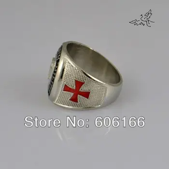 12x Signvm Militie Templi Knights Templar ' s Ring på Tværs af Zink Legering Ringe Mode Katolske Religiøse Smykker