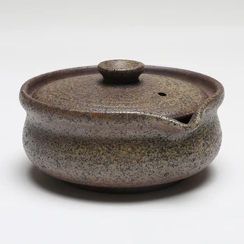 130ML Japansk-stil Keramiske Grove Keramik Gaiwan Kontor Te Ceremoni Vintage Teaware Gribe Pot Tieguanyin Puer Te Tekande