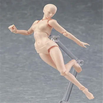 13cm Action Figur Legetøj Kunstner Bevægelig Mand Kvinde Fælles figur krop Model Mannequin bjd Kunst Skitse Trække tal kawaii figur