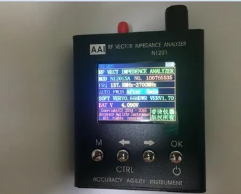 140MHz - 2.7 GHz Ny engelsk version med Engelsk vejledning UV-RF Vektor Impedans ANT STÅLWIRER Antenne Analyzer Meter Tester