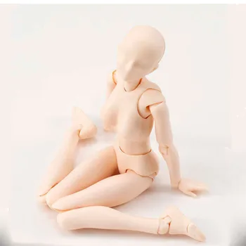 14cm kunstner Kunst maleri Anime figur SHF Skitse Trække Mandlige Kvindelige Bevægelig krop chan fælles Aktion Figur Toy model trække Mannequin