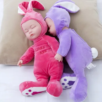 14inch Bløde Dukke Legetøj Til Børn Silikone Reborn Babyer i Live Naturtro Kids Legetøj Sove Reborn Dukke Til Børn Kid Legetøj