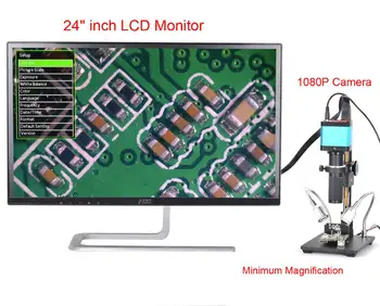 14MP HDMI 1080P HD USB Digital Industrien Video Inspektion Mikroskop-Kamera, der er Indstillet TF Kort Video Optager