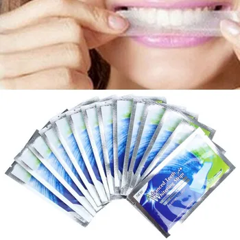 14packs Tænder Kridtning Strimler Gel Pleje mundhygiejne Clareador Dental Blegning Tandblegning Blege Tænderne at Blege Værktøjer