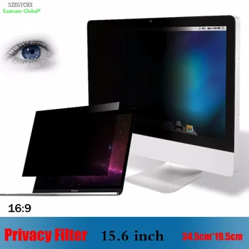 15.6 tomme Privacy Filter Anti-glare skærm beskyttende film , SZEGYCHX Til Bærbare 16:9 Bærbar 34.5 cm*19,5 cm