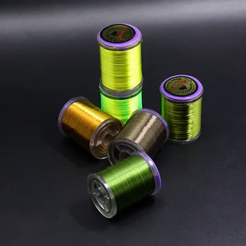 15 farver 8/0 fluebinding tråd med den internationale standard spoler undertråd 250yds/spool meget voks hybrid filamenter binde tråd