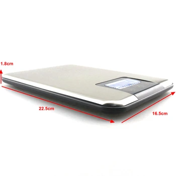 15 kg/10 kg, 1g Digital Libra Vægtning Skala køkkenvægt Vægt Balance for Fødevarer, Grøntsager Frugt