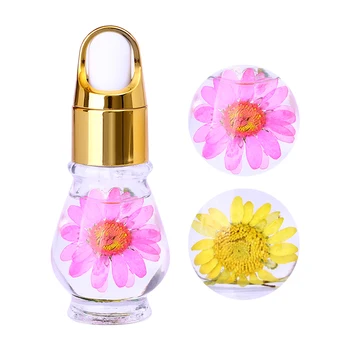 15 ml Blomst Næring Olie Ernæringsmæssige Neglebånd Olie Frisk Smag Nail Art Tilfældig Farve UV Gel Lak Søm Behandling Værktøj
