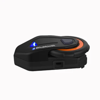 1500 M Fuld Deplux Bluetooth-Samtaleanlæg Motorcykel BT Interphone Motor Riding Intercom System