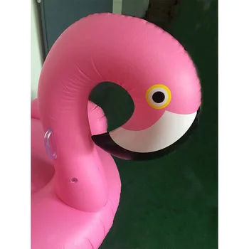 150CM 60Inch kæmpestor Oppustelig Flamingo Kvinder Swimmingpool Float Pink Swan Søde Ride-On Udendørs Vand Fest, Legetøj Til Voksne Børn, boia