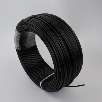 150Meters Sortere PE plast fiberoptiske kabel, indre 3mm slut glød optisk fiber kabel til DIY fiber swimmingpool,jorden belysning