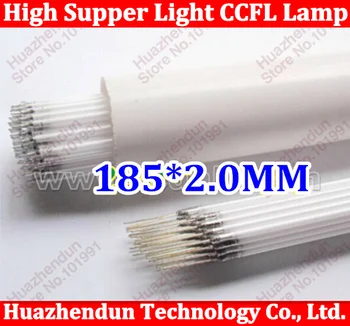 15pcs 185MM længde LCD CCFL lampe baggrundslys rør,185MM 2,0 mm, 185MM længde CCFL lys Gratis fragt