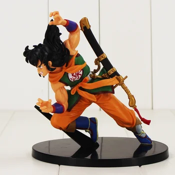 16-21cm Dragon Ball, Son Goku drikkevand med en pose Yamcha med et sværd figur model toy hot Japansk Anime Handling model toy