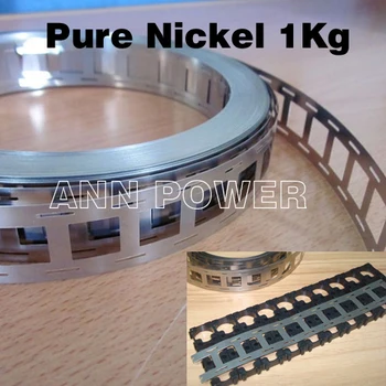 18650 batteri pure nickel belt Cylindriske batterier nikkel strip 2P2S 3P2S 4P2S 5P2S 6P2S nikkel bånd Til 18650 batteri holder